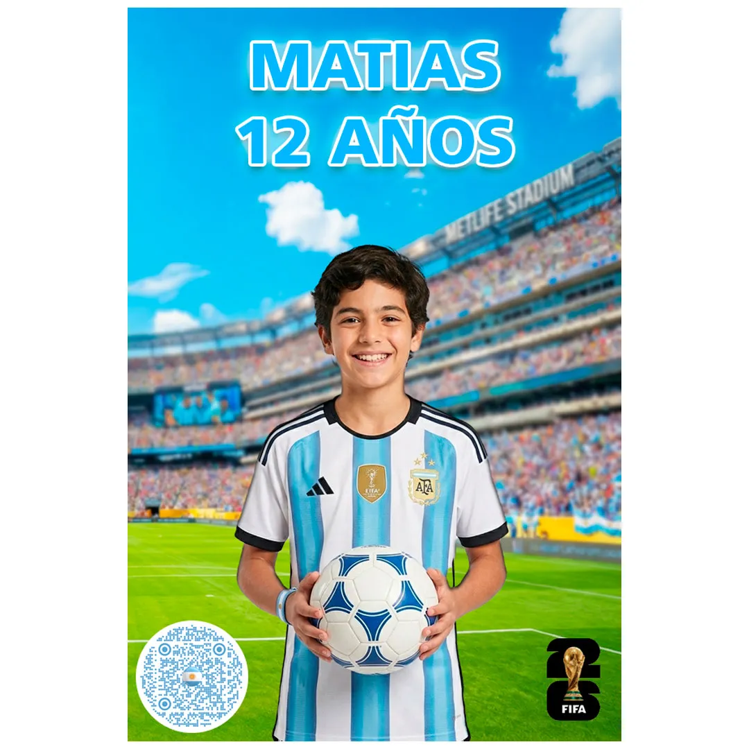 Portada + QR personalizado